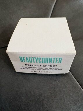 Beautycounter Reflect Effect AHA Smoothing Facial Mask 0.5 oz New in Box